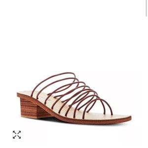 St. Agni Sandals in Medium Brown Size 40